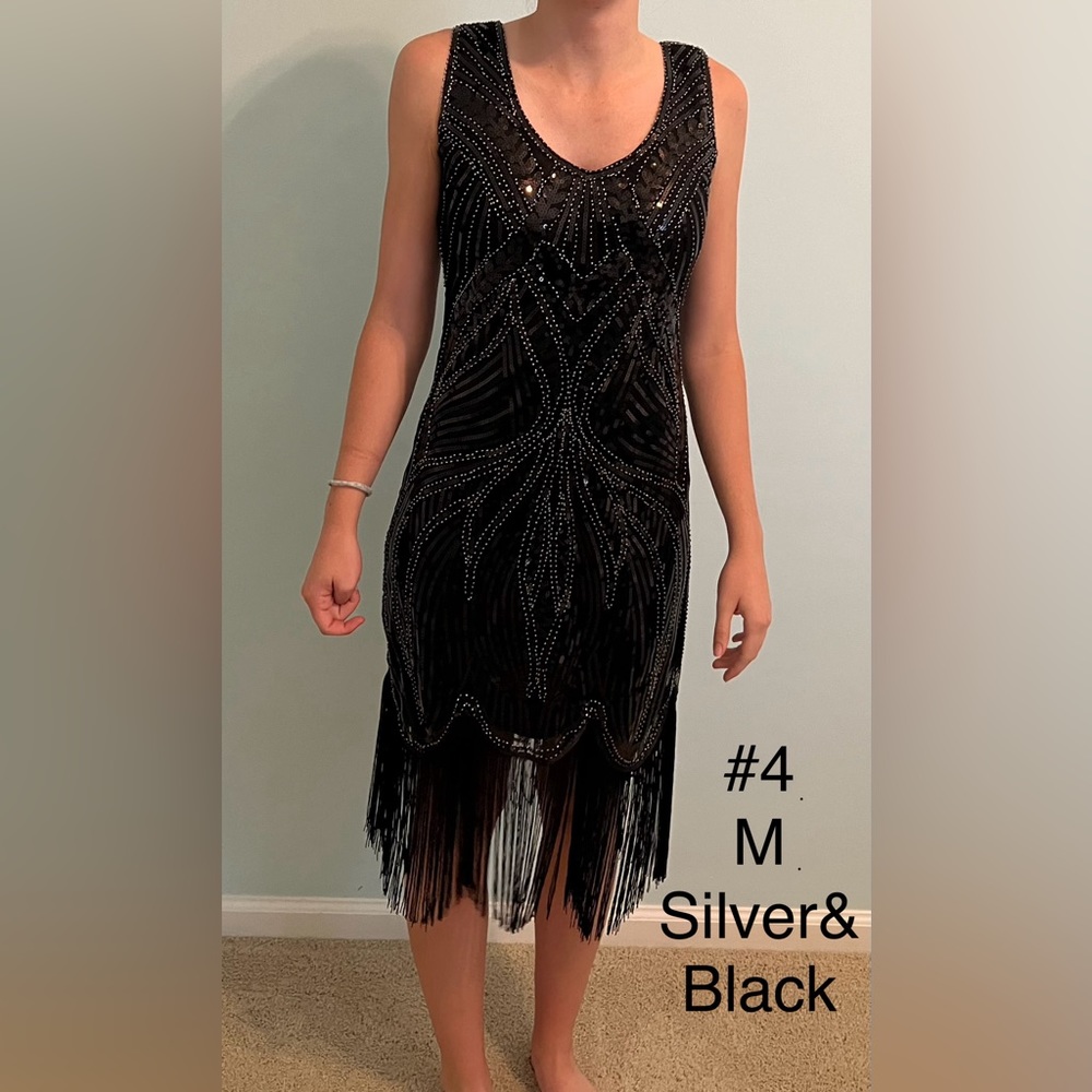 Formal dress. 1920 Flapper